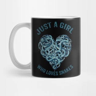 Just a girl who loves snakes Mug